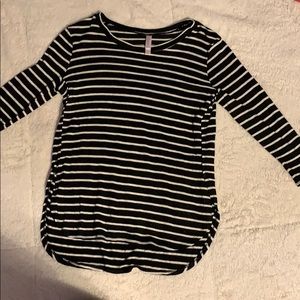 Striped Black and White Sweater